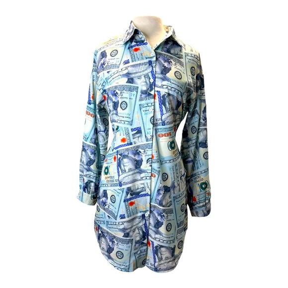 Show Me the Money! M/L Dress Runs Small - Picture 2 of 11